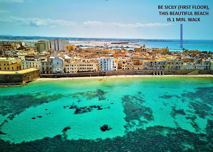 Be Sicily - In The Center 80 Mt From The Beach - In Centro Sul Mare - 70 Mq