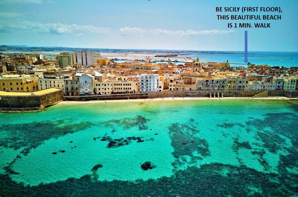 Be Sicily - In The Center 80 Mt From The - In Centro Sul Mare - 70 Mq Trapani